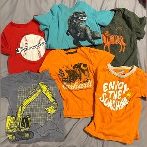 2t shirt lot carhartt, champion, etc